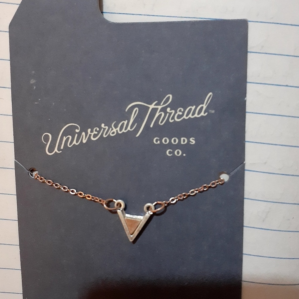 Rosegold Necklace.brand new